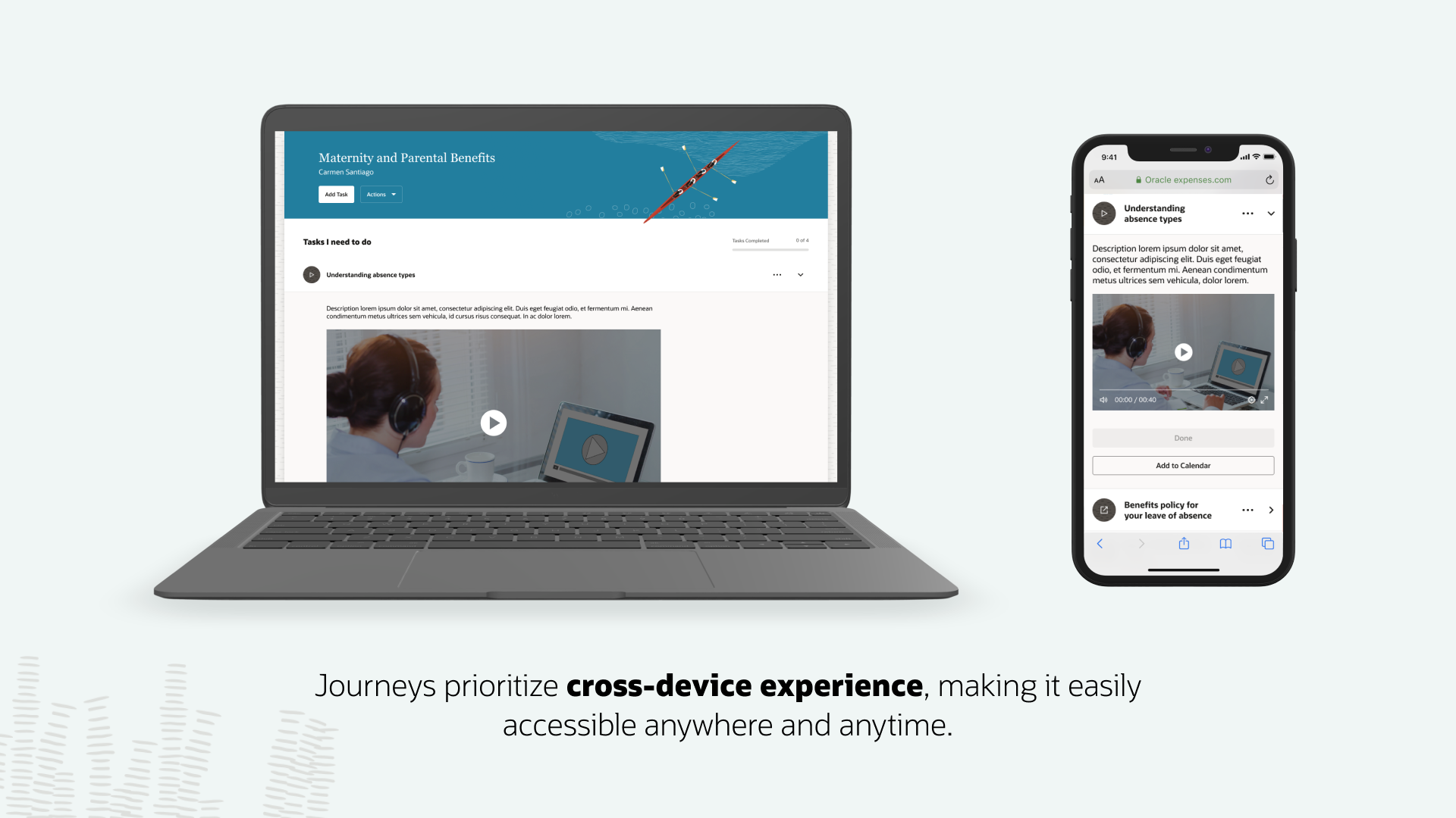 journeys tasks